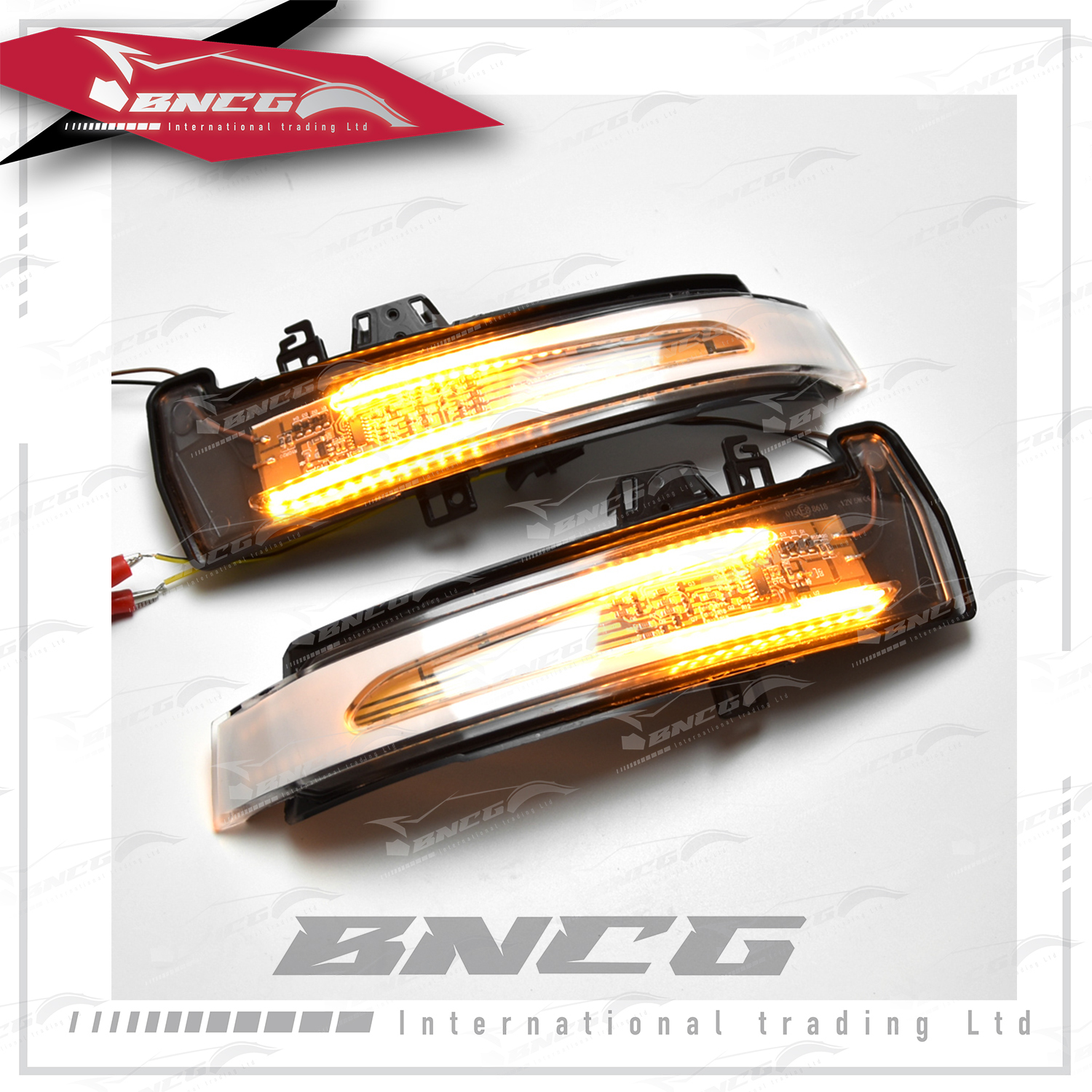 賓士 Benz W176 W212 W246 W204 改裝 外觀件 燈飾 後照鏡 透明 燻黑 跑馬燈 流水燈 方向燈