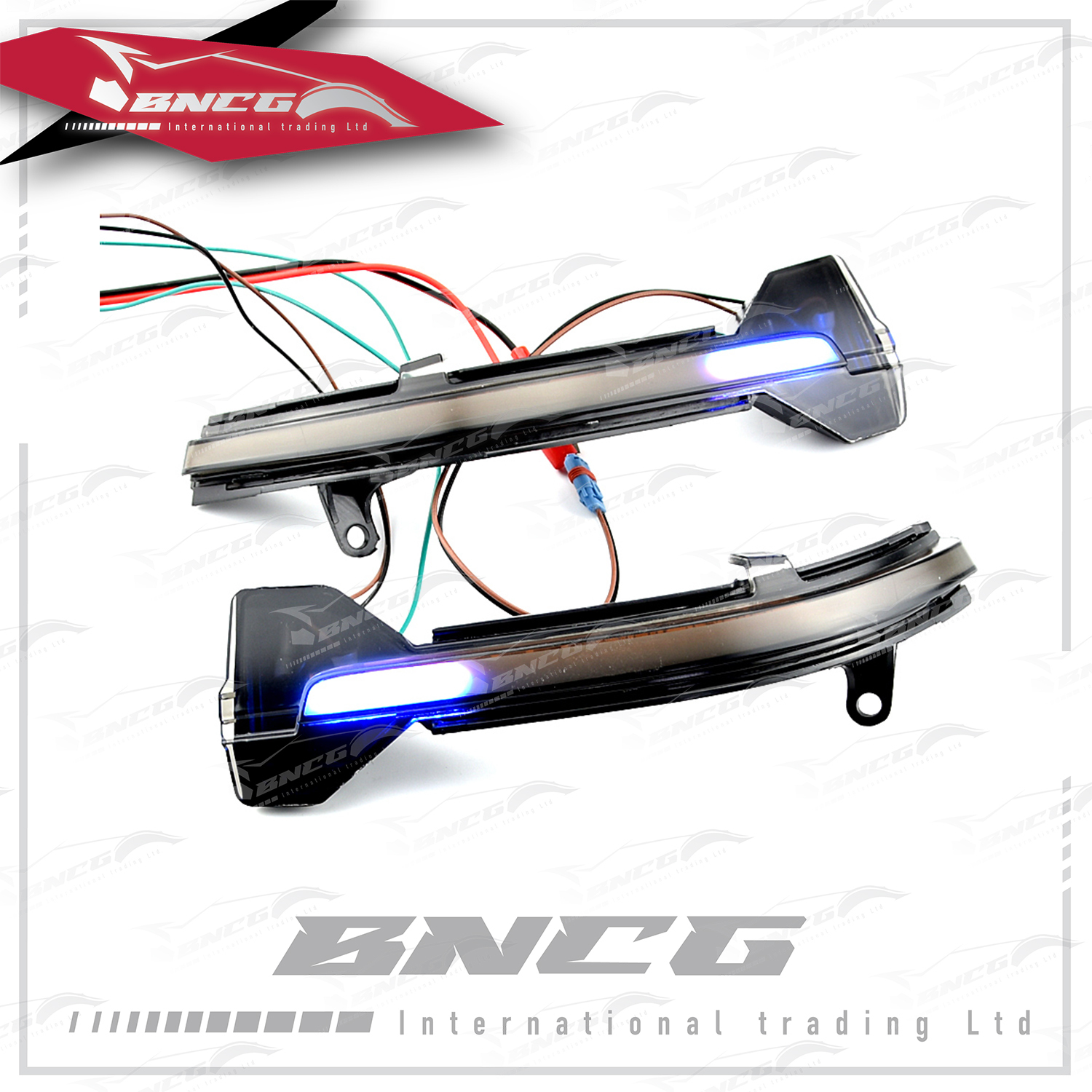 寶馬 BMW G20 G30 G32 G11 G14 F90 改裝 外觀件 燈飾 後照鏡 一抹藍 跑馬燈 流水燈 方向燈