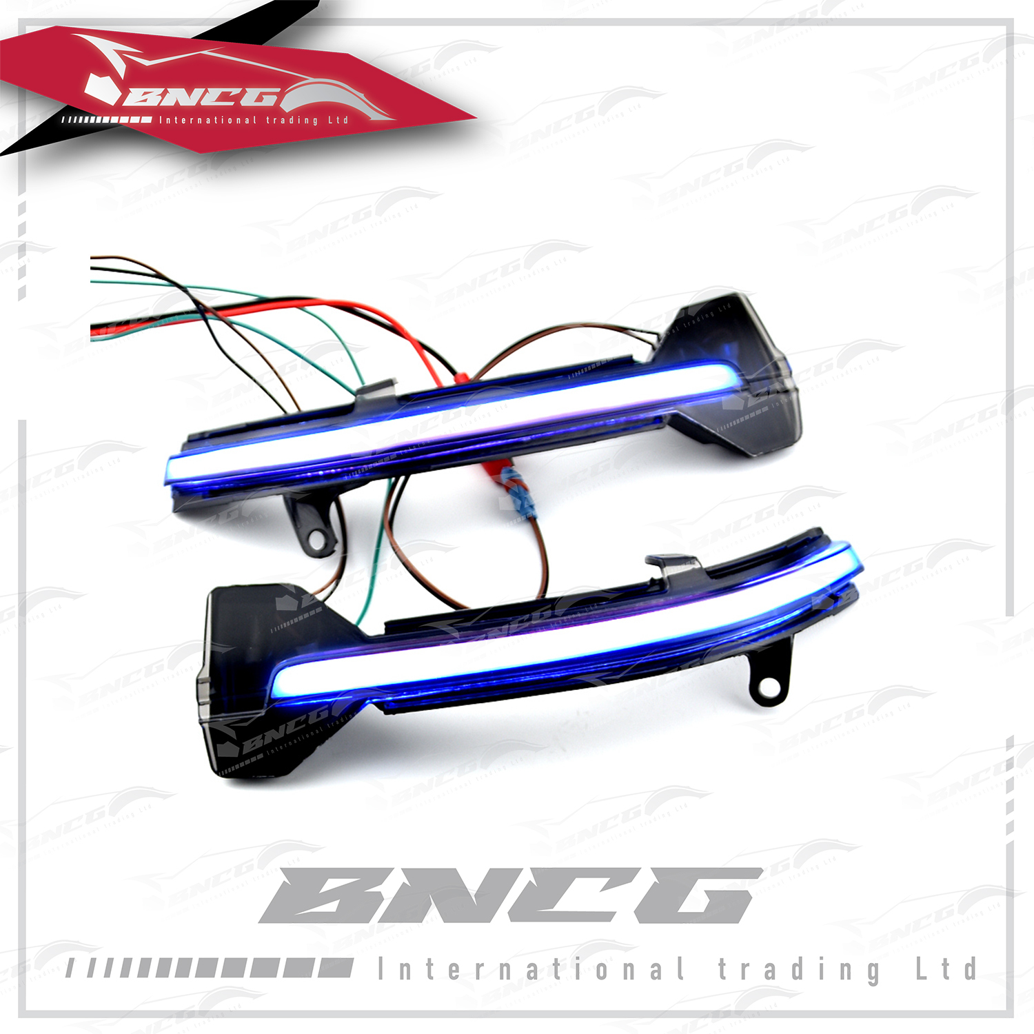 寶馬 BMW G20 G30 G32 G11 G14 F90 改裝 外觀件 燈飾 後照鏡 一抹藍 跑馬燈 流水燈 方向燈