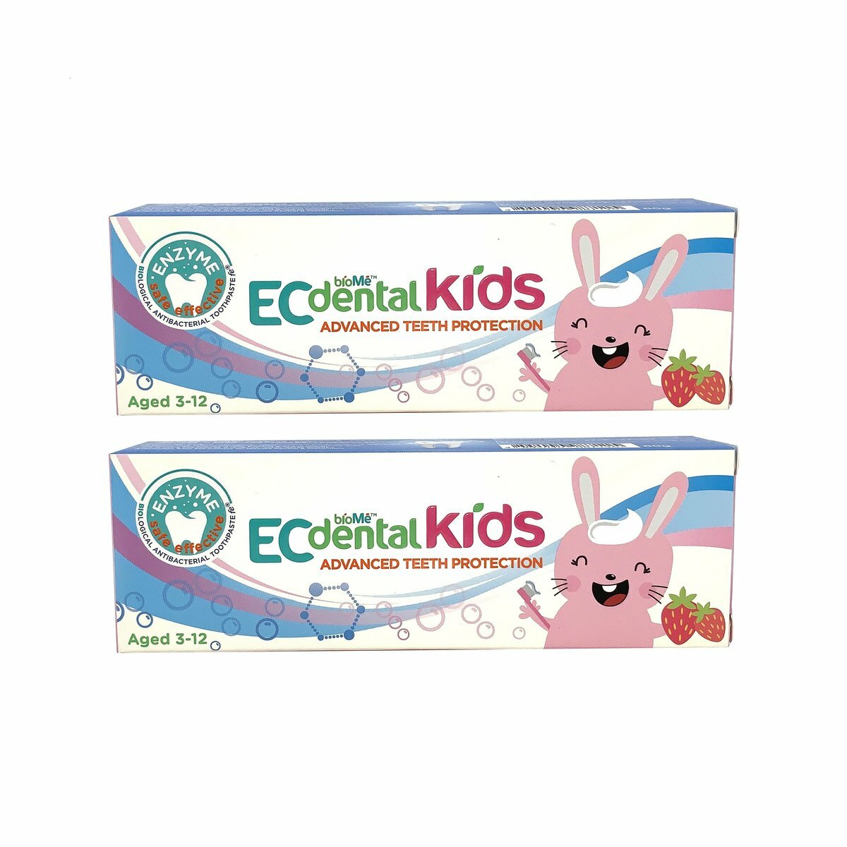 Ecdental 牙EC兒童生物溶菌牙膏 (60G) 優惠孖裝