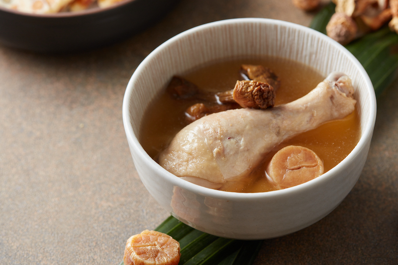 巴西蘑菇鮮雞湯