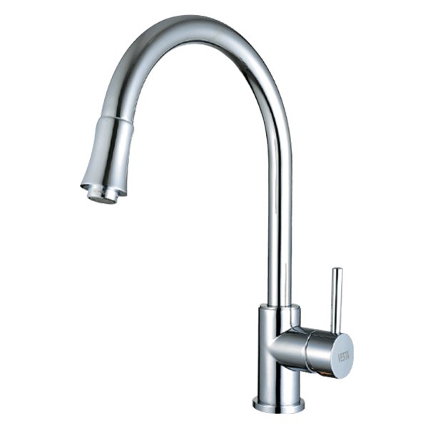 東利衛浴 龍頭推薦型號 FK-6048 廚房立式伸縮龍頭 *