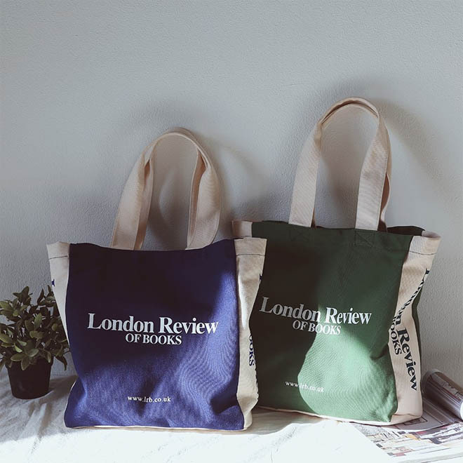 london book review tote