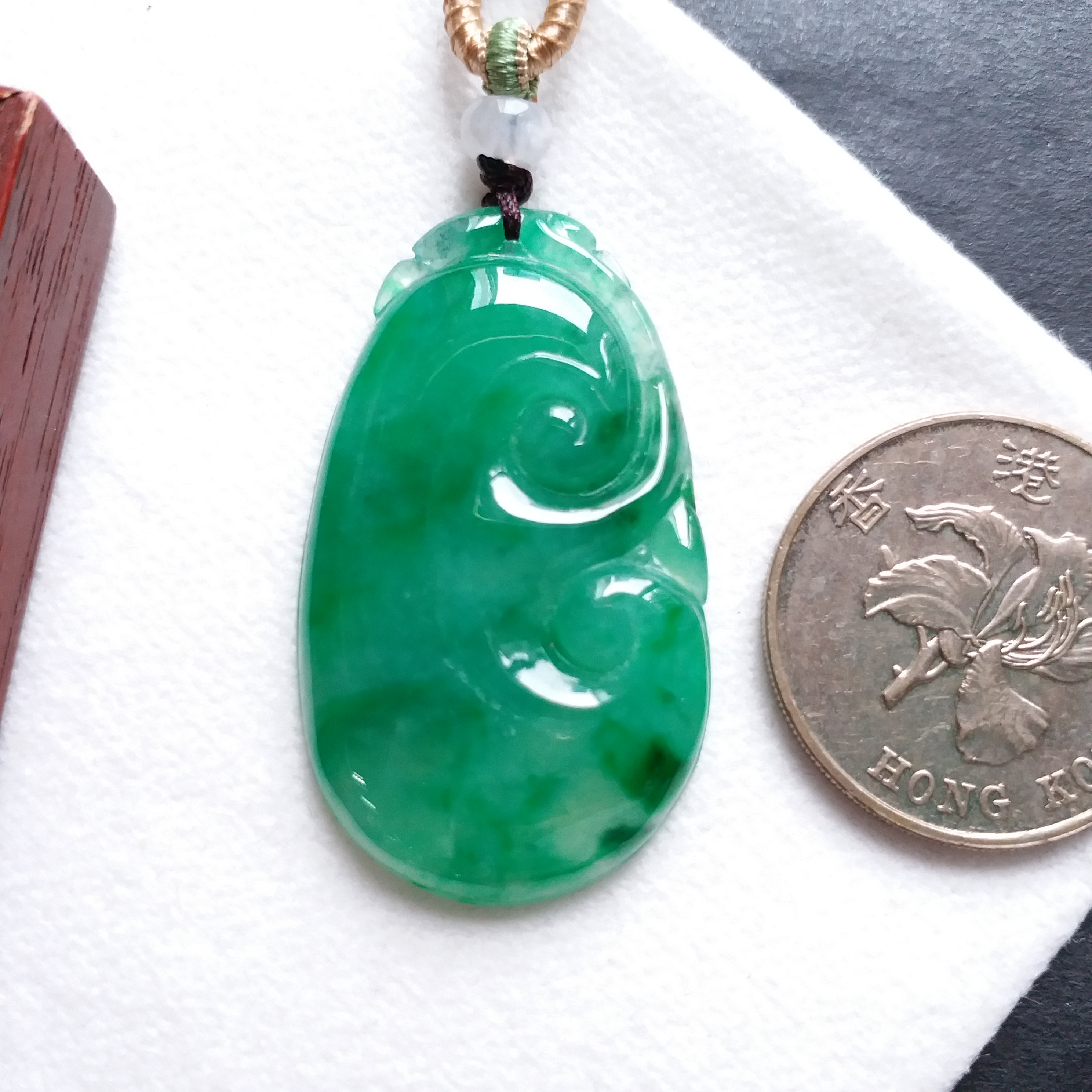 辣綠如意, 天然翡翠A玉, 緬甸玉, Jade, Jadeite