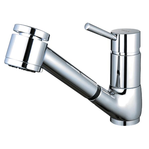 東利衛浴 龍頭推薦型號 FK-6282 廚房立式伸縮龍頭(兩段式切換噴頭) *