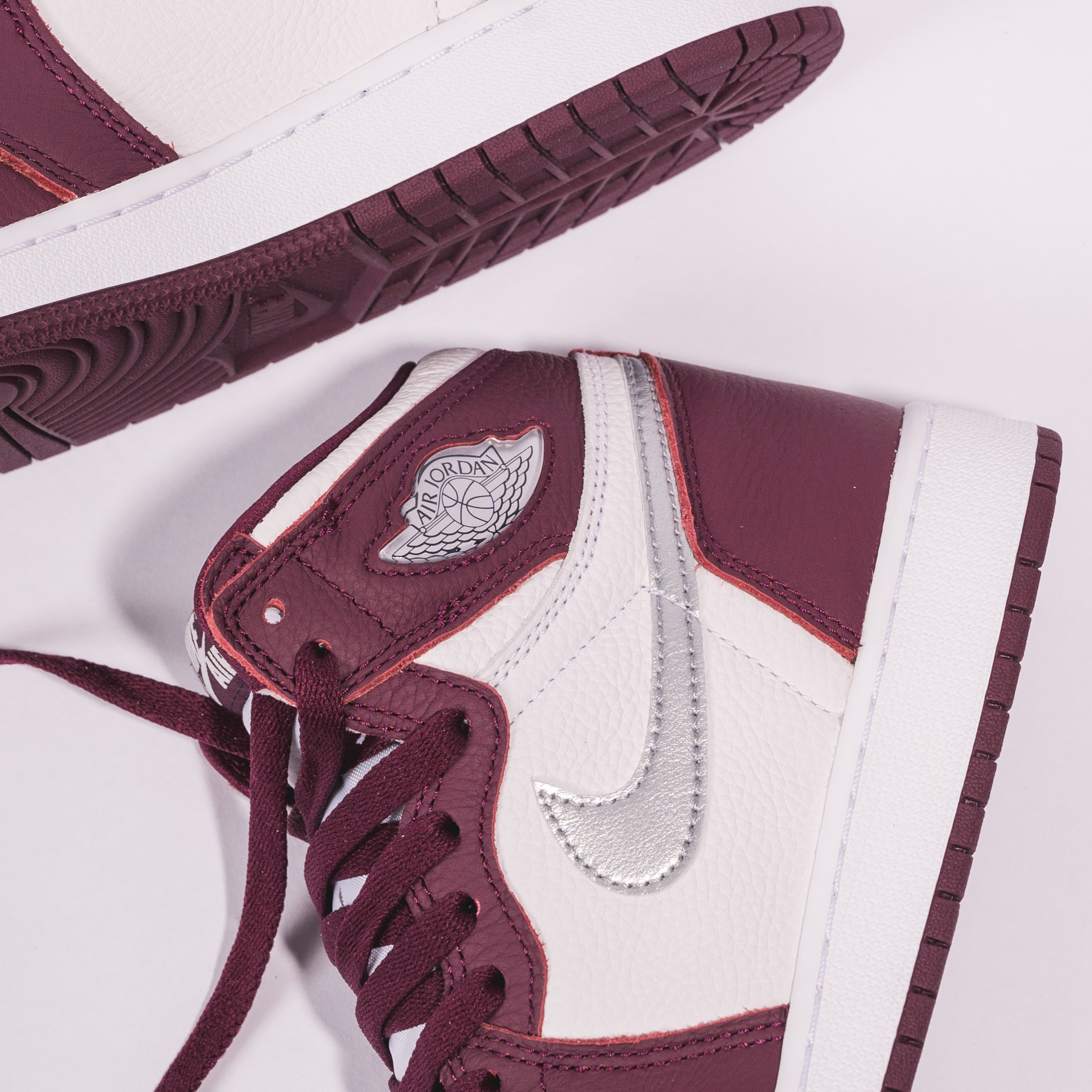 [現貨] Air Jordan 1 High GS Bordeaux 575441-611