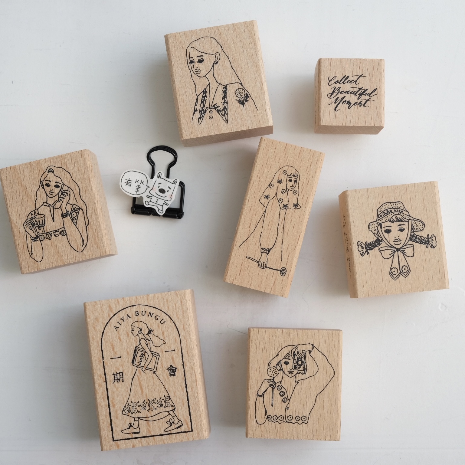 11月新品 櫸木印章 甜蜜生活