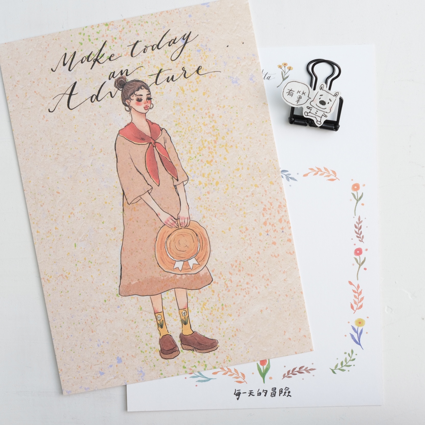 草原女孩 明信片｜甜蜜生活 La dolce vita 台灣