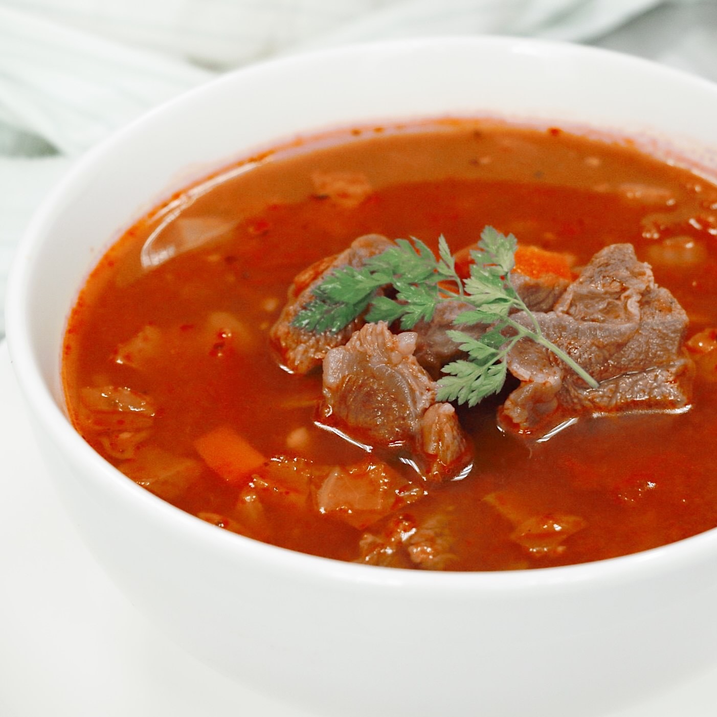 蔬菜番茄牛肉湯