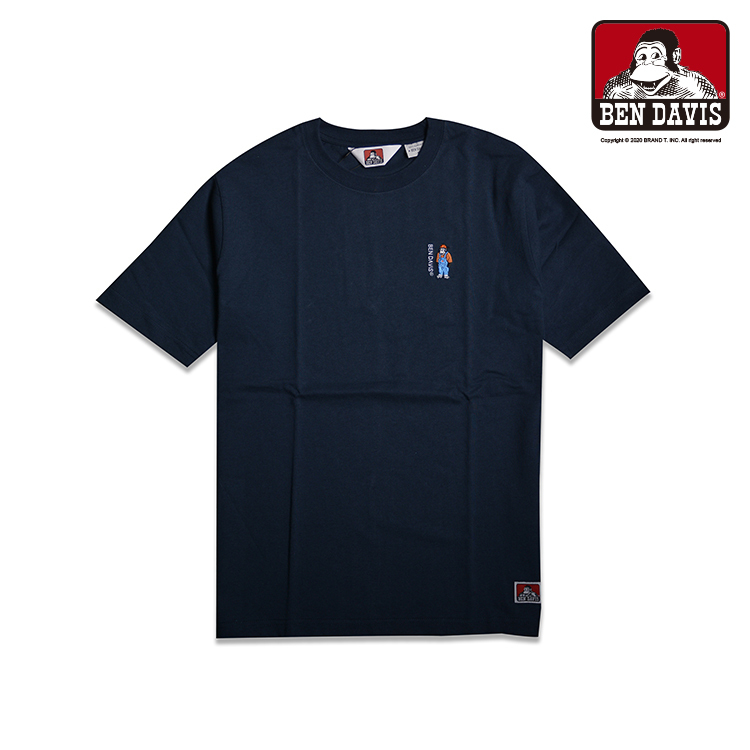 【 BEN DAVIS | 刺繡LOGO背後字體短TEE - 4色 】
