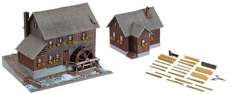 Faller 191765 HO scale, Sawmill with dwelling house