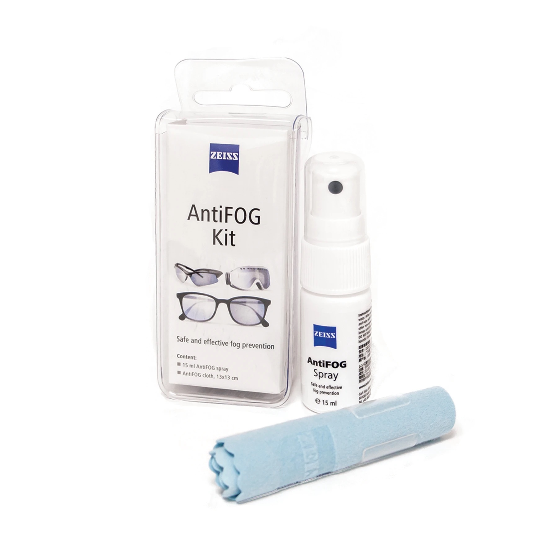 蔡司ZEISS AntiFOG 長效防霧噴霧組