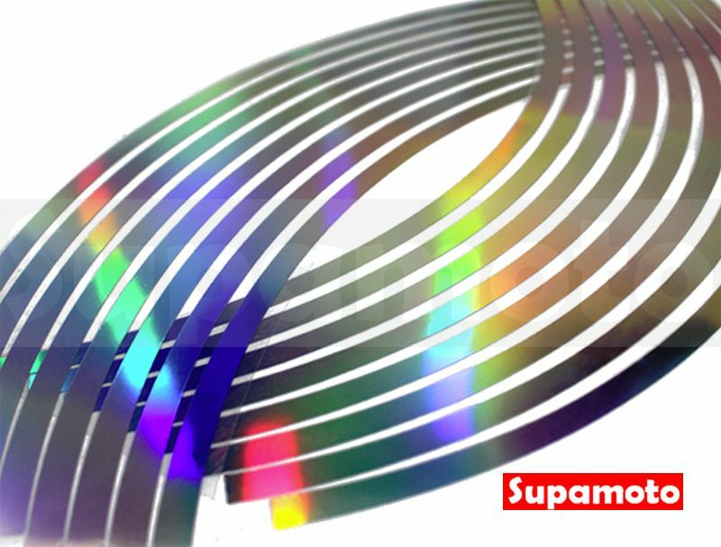 -Supamoto- 雷射 彩鈦 輪框貼 輪貼 輪框 輪圈 燒鈦 彩色 12吋 10吋 14吋 18吋 17吋 16吋