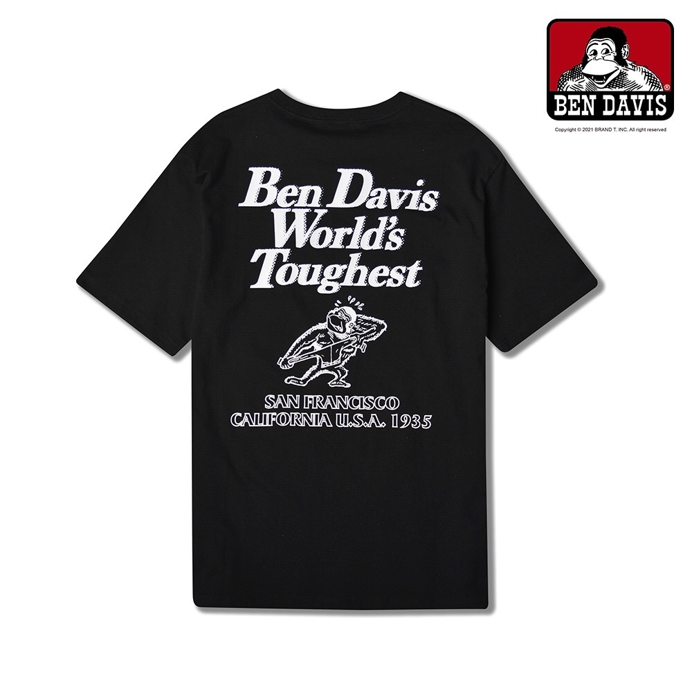 【 BEN DAVIS | 世界最強大猩猩短TEE 】