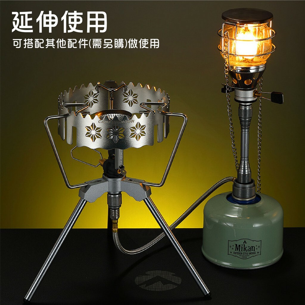 【CampingMoon】柯曼 高山爐延伸支架【專用防風板】 ST-141