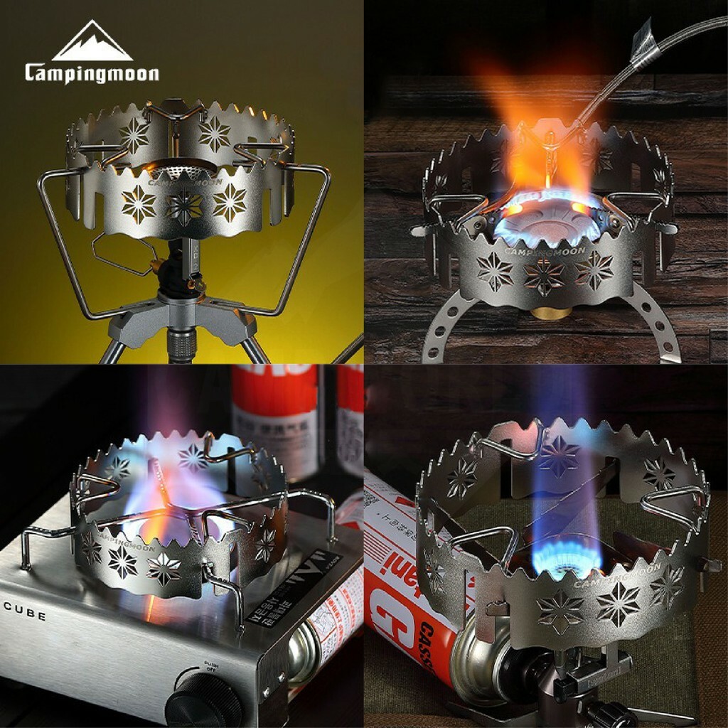 【CampingMoon】柯曼 高山爐延伸支架【專用防風板】 ST-141