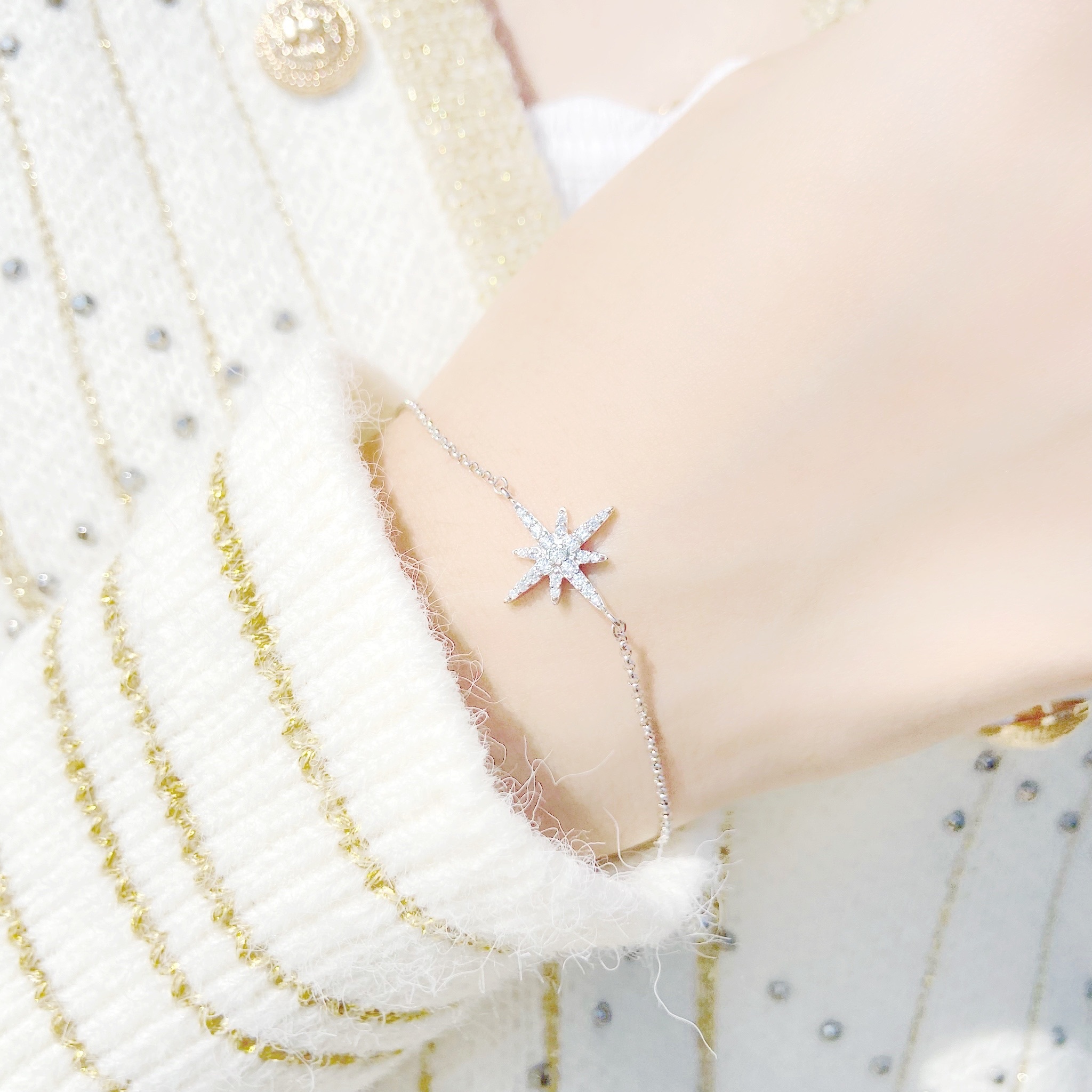 | 925銀丨星芒手鏈  | BR0506 |