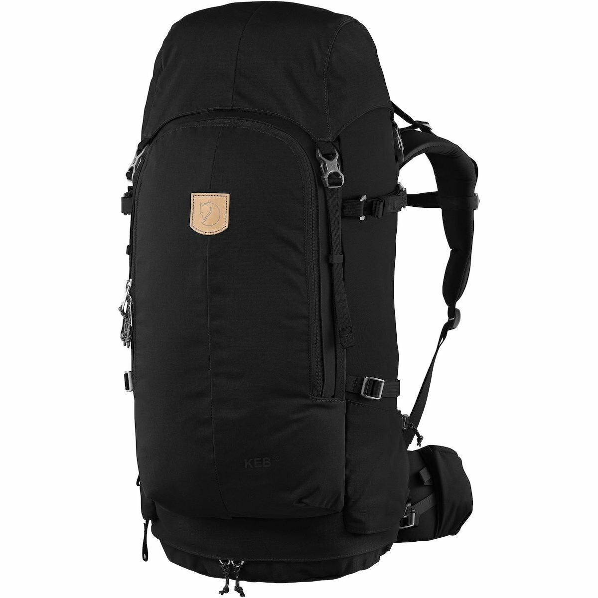 Fjallraven 瑞典北極狐 Keb 52 男款 登山背包 F27342-550-550 黑/黑 [HappyOutdoor]