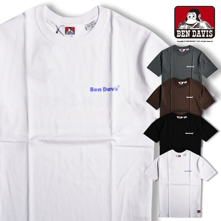 【 BEN DAVIS | 字體LOGO圖片短TEE - 4色 】