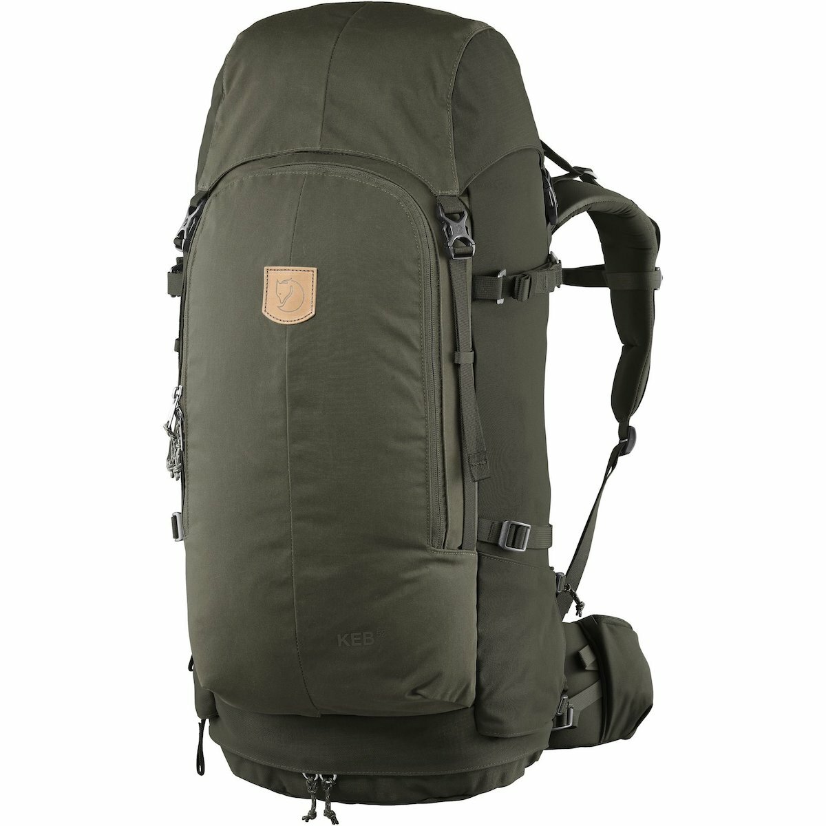 Fjallraven 瑞典北極狐 Keb 52 男款 登山背包 F27342-630-662 橄欖綠/深森綠 [HappyOutdoor]