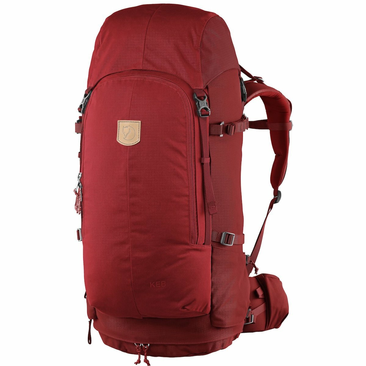 Fjallraven 瑞典北極狐 Keb 52 女款 登山背包 F27344-335-344 岩漿紅/深岩漿紅 [HappyOutdoor]