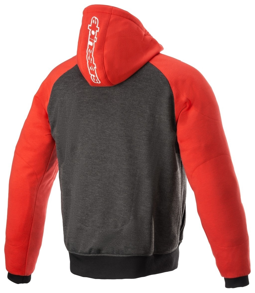 ALPINESTARS CHROME SPORT HOODIE ASIA 亞洲版型 BLACK/RED 黑紅 四季防摔衣