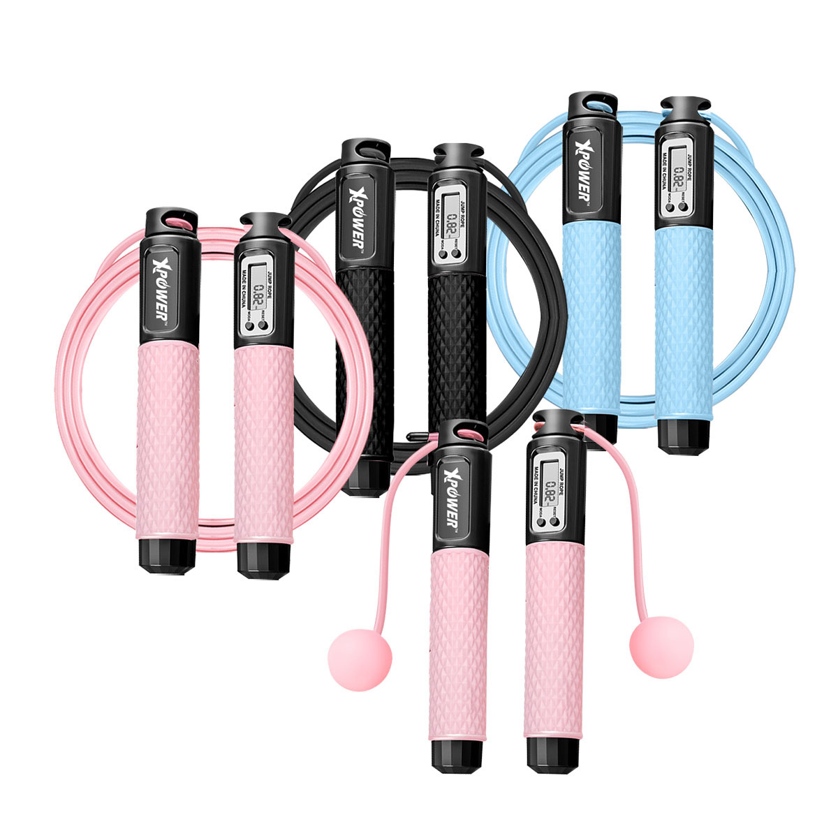 XPower JR1 2合1LED智能跳繩器