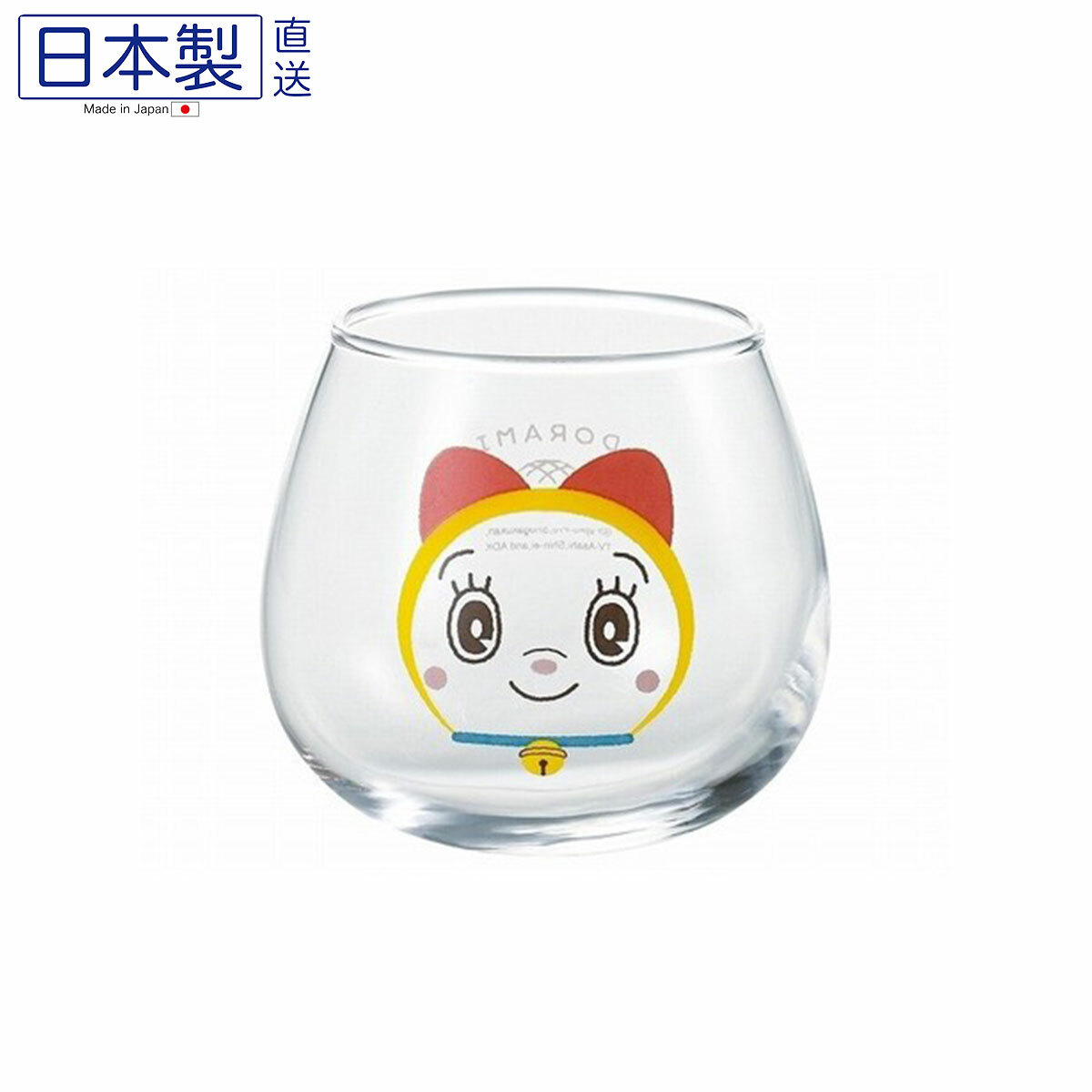 日本DORAMI不倒翁玻璃杯 (日本製)