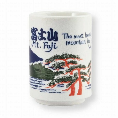 日式YAMATO陶瓷杯 (富士山) (日本製)