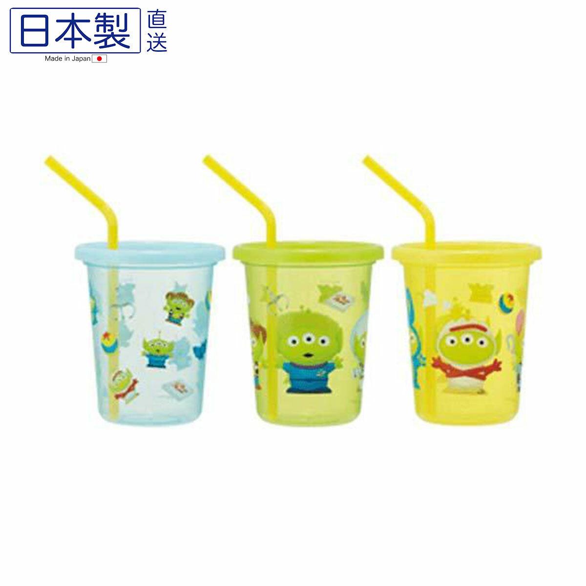 日本三眼仔派對飲管杯 (3枚入) (日本製)