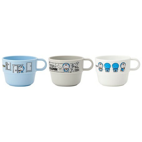 日本DORAEMON兒童耐熱水杯 (3枚入) (日本製)