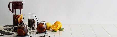 日本HARIO耐熱玻璃咖啡壺 (紅色) 1000ML (日本製)