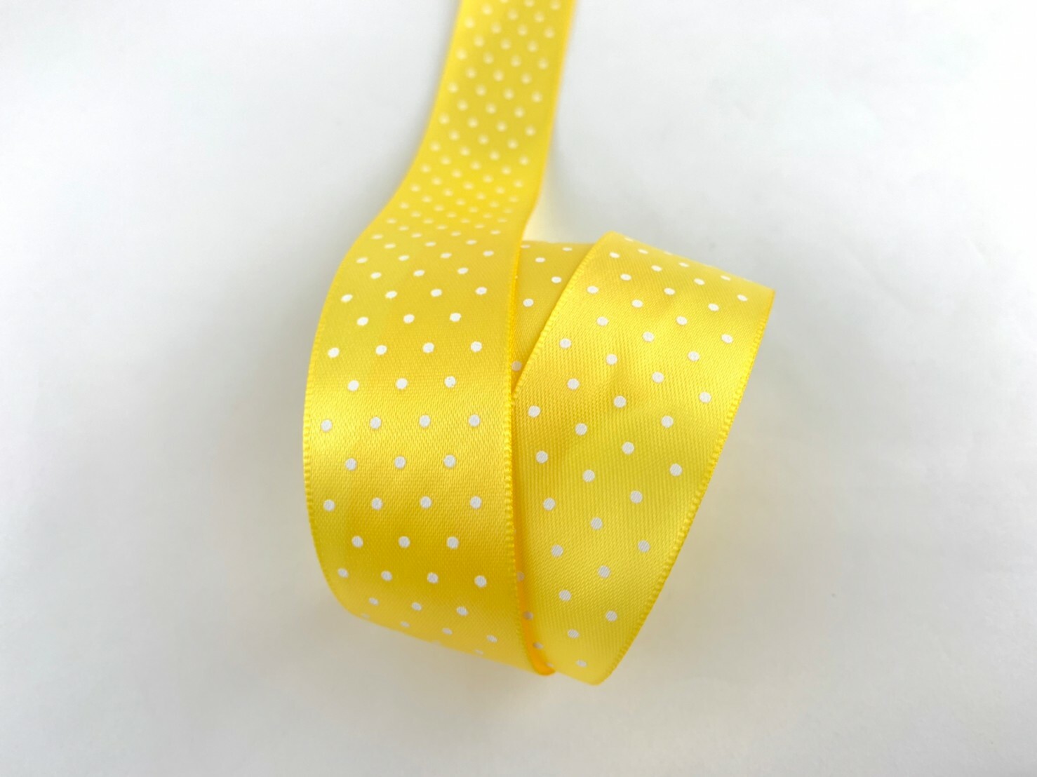 經典瑞士小圓點/斜七點/單緞面/25mm