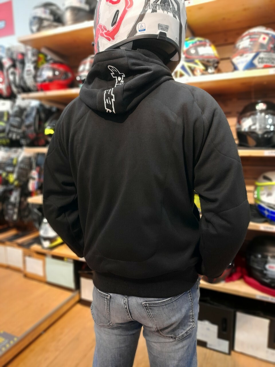 ALPINESTARS CHROME SPORT HOODIE ASIA 亞洲版型BLACK 黑