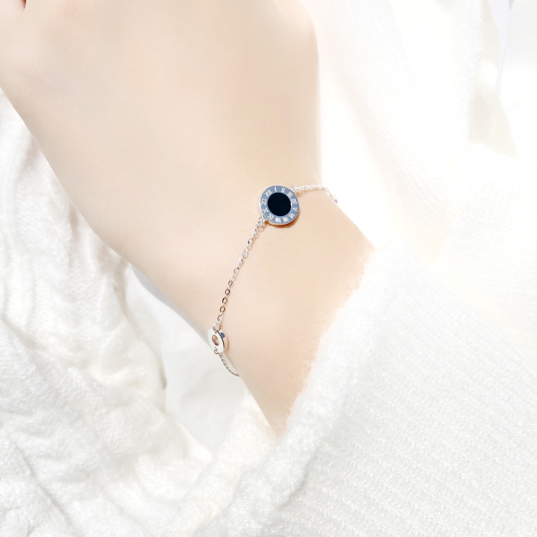 | 925純銀・白金・ 玫瑰金 | 留住時間手鏈 (銀 / 玫瑰金) | BR0501 |