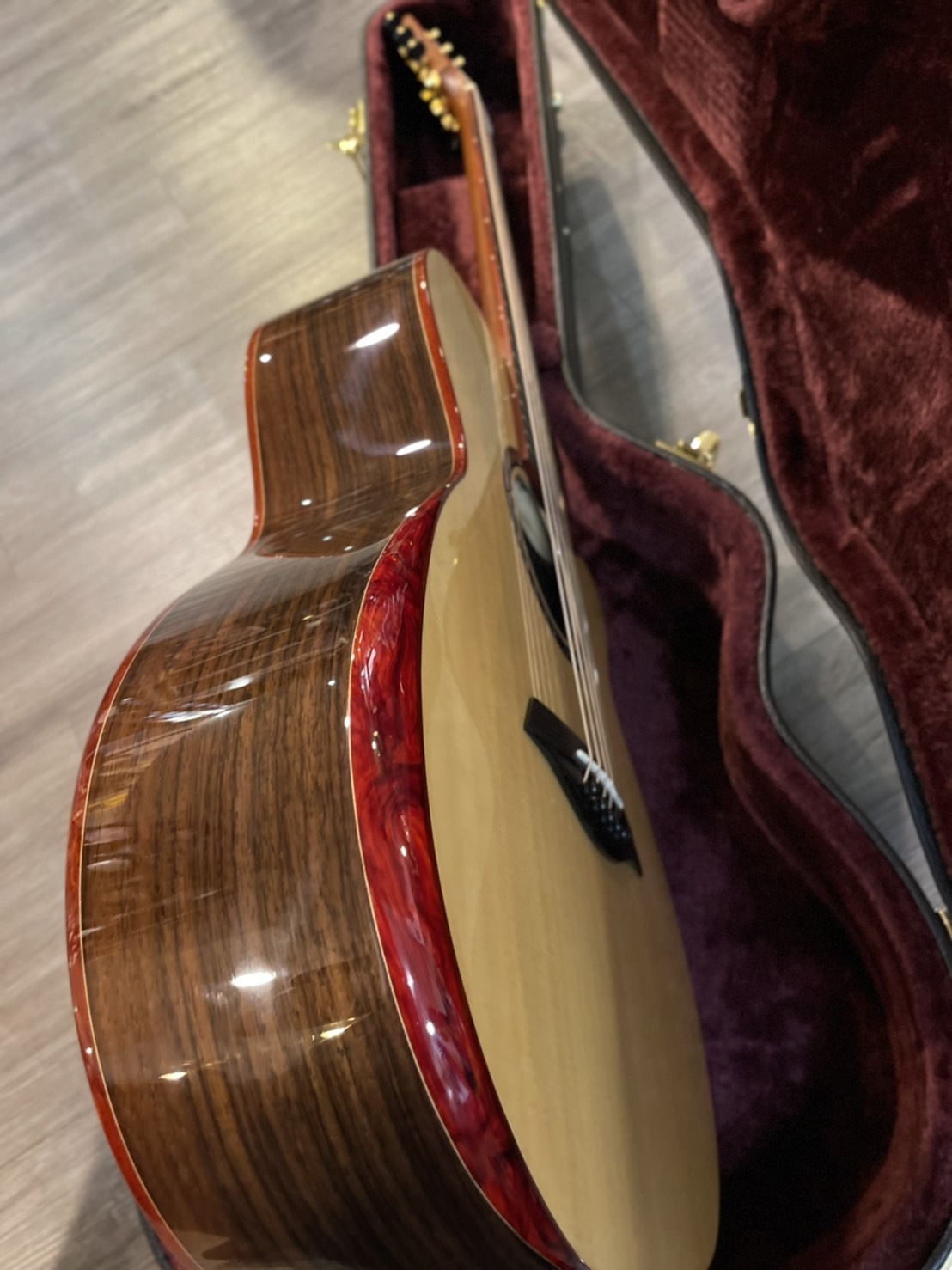 AYERS PD-ACXW 全單板民謠吉他 GS桶身缺角 附硬盒