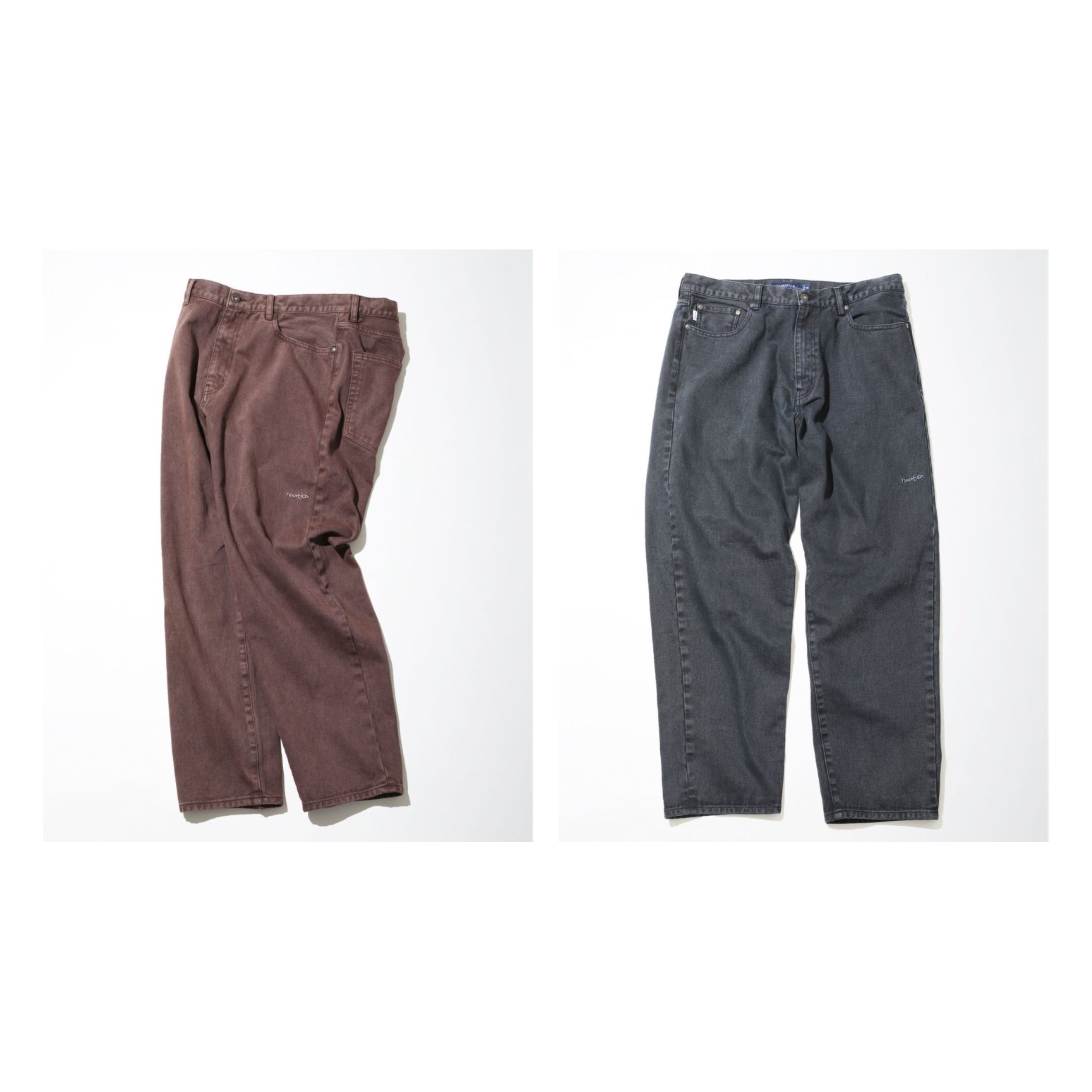 NAUTICA Overdyed Twill Pants 水洗 工作褲 長褲 直筒