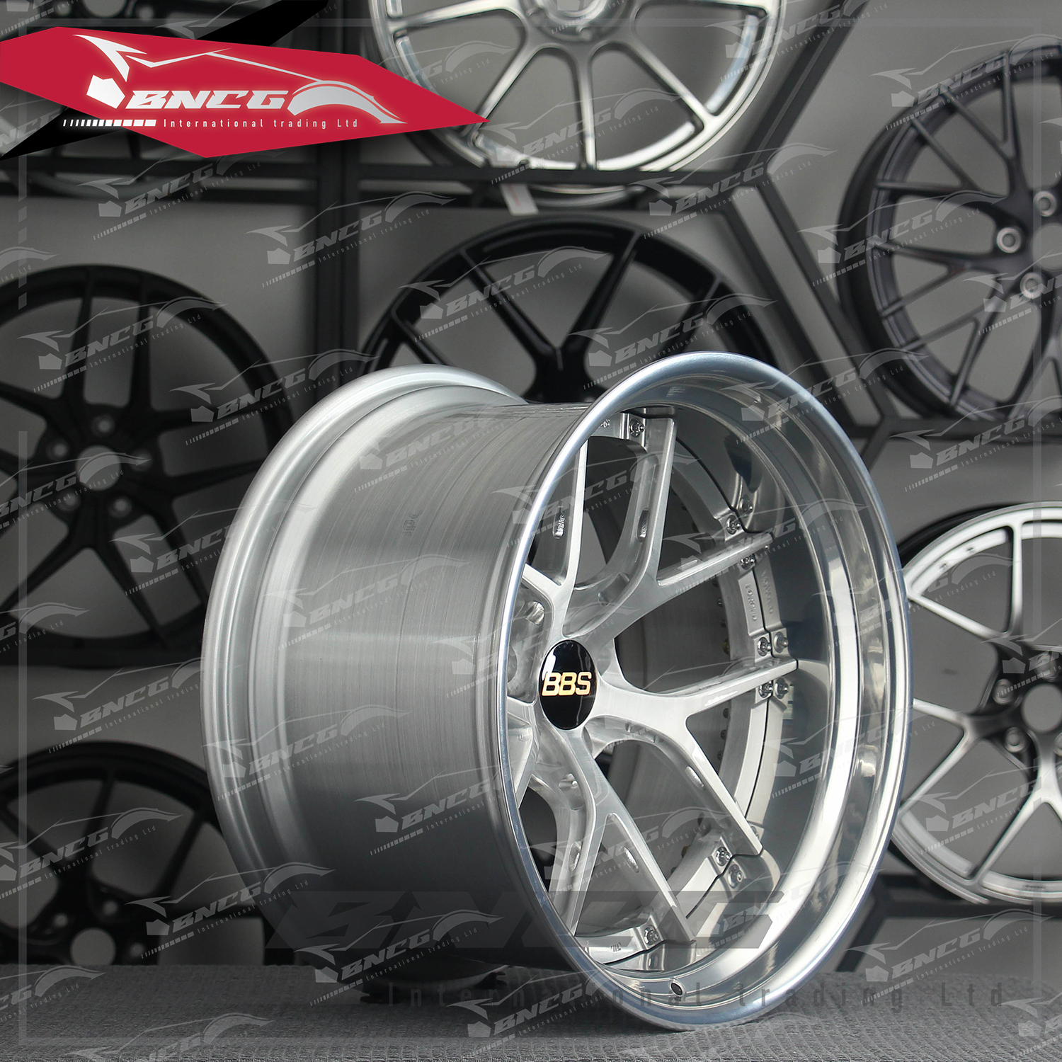 兩片式 萬噸鍛造工藝輪圈 BBS RI-S006 品牌訂製 改裝 高強度 輕量化 客製化 訂製鋁圈 輪框