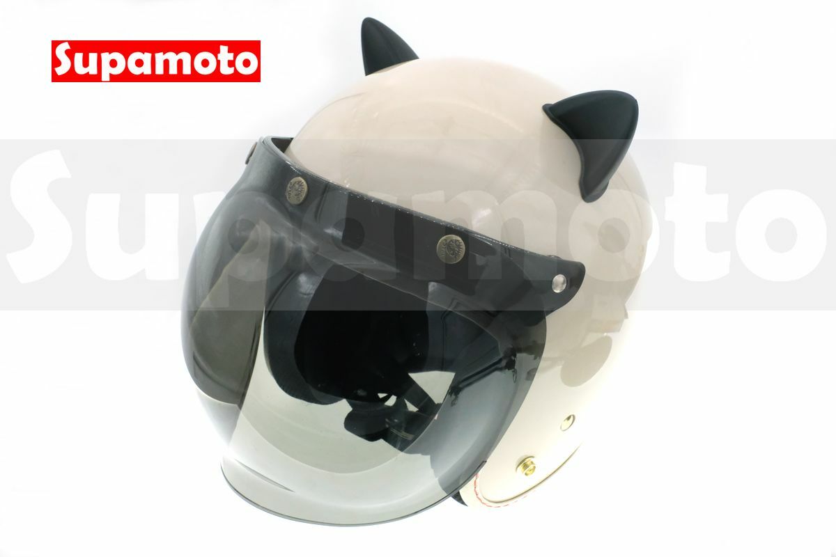 -Supamoto- 安全帽 貓耳朵 貓耳 耳朵 雙面膠 吸盤 裝飾 蜜蜂 蝸牛 頭盔