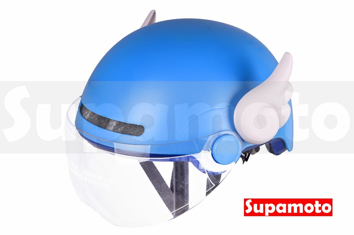 -Supamoto- 安全帽 天使 翅膀 雙面膠 吸盤 裝飾 惡魔 蜜蜂 吸血鬼 頭盔