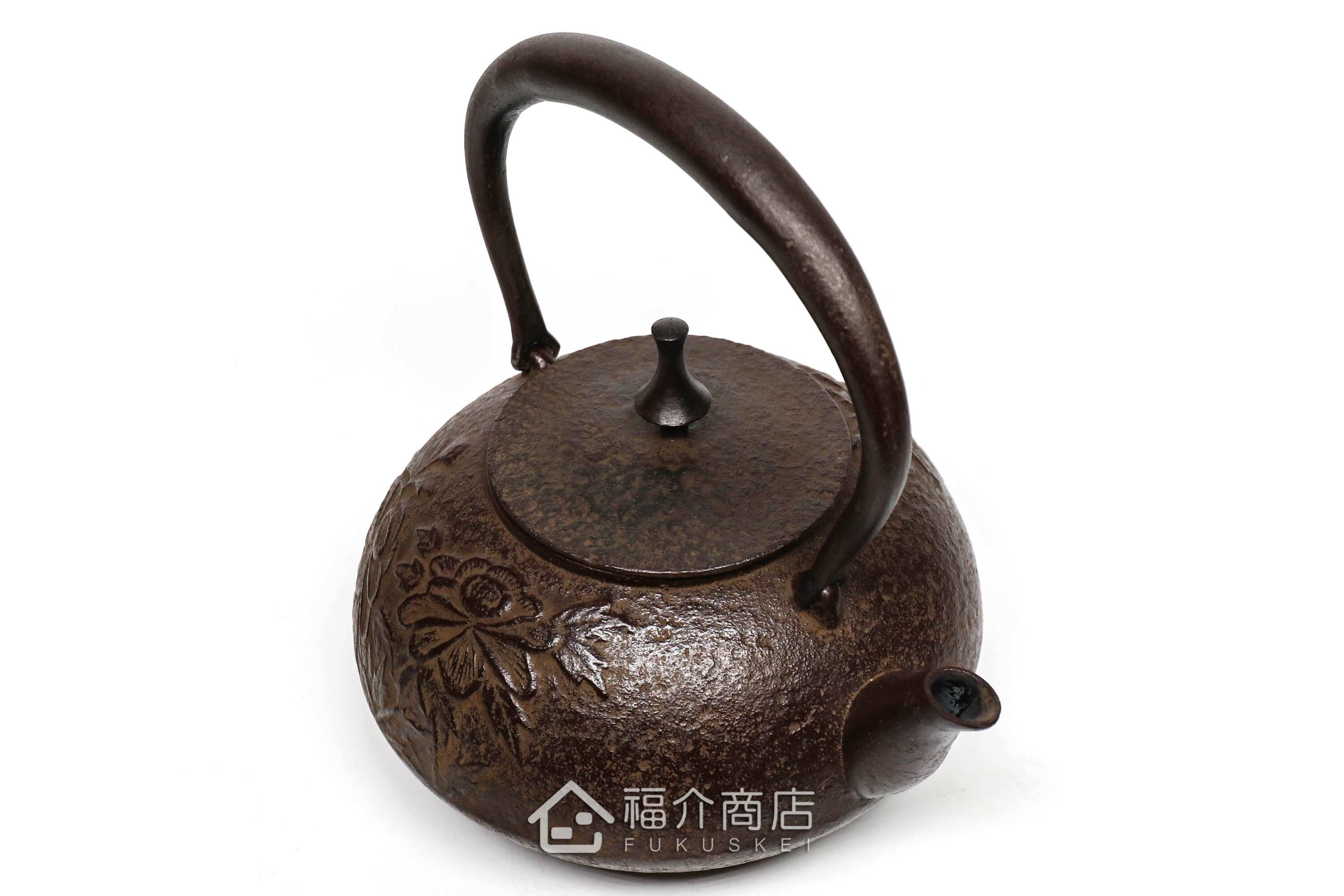 煮水泡茶用的日本製南部鐵器鑄鐵壺