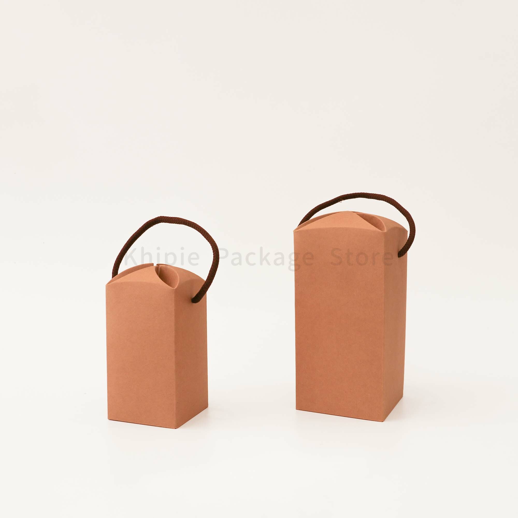 花苞提盒｜牛皮無印