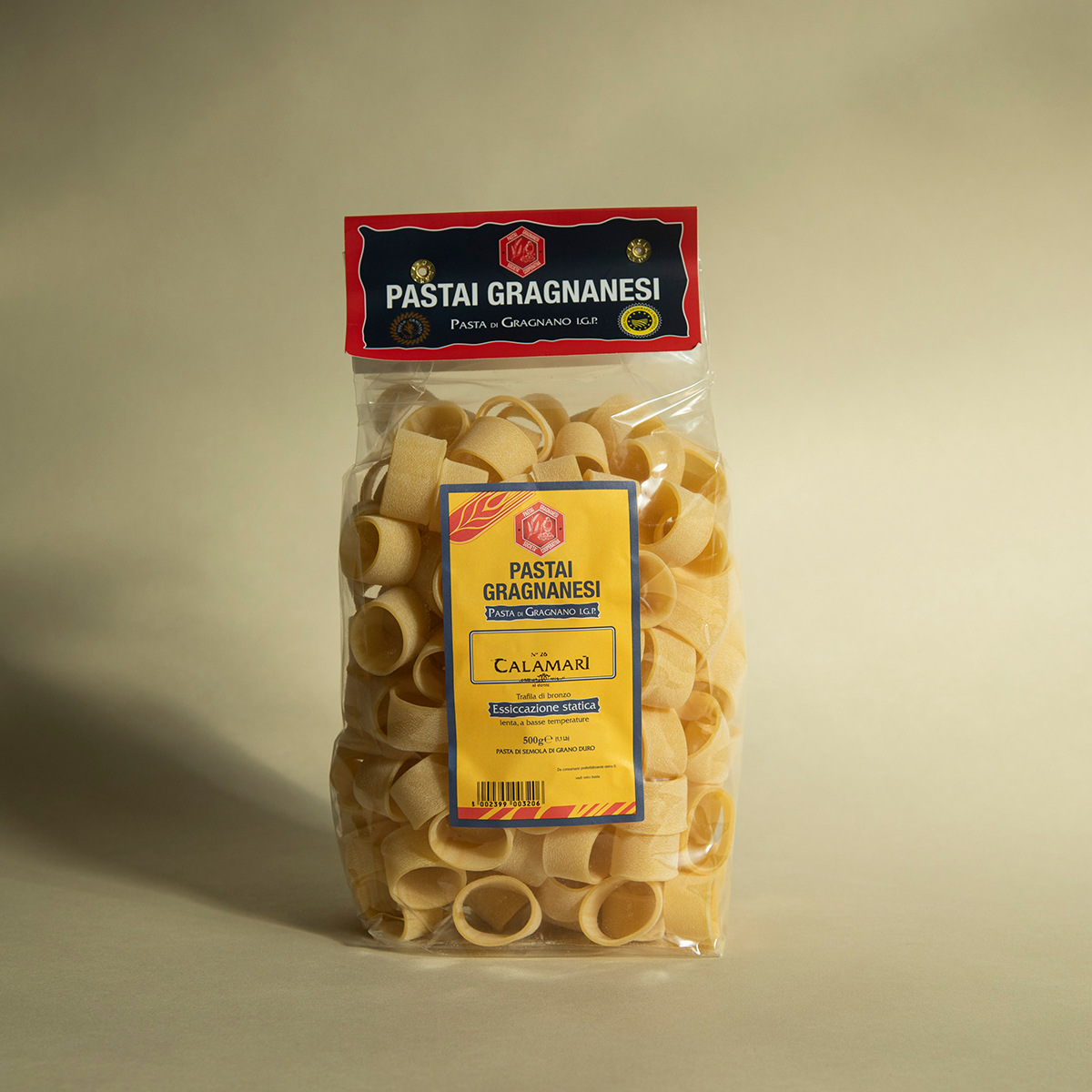 PASTAI GRAGNANESI | Calamari 短管麵