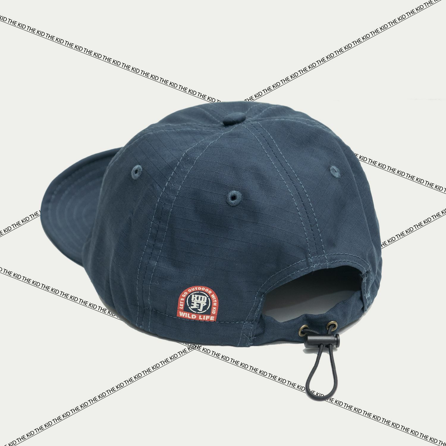 KID ® 野KID翻簷6片帽 丈青