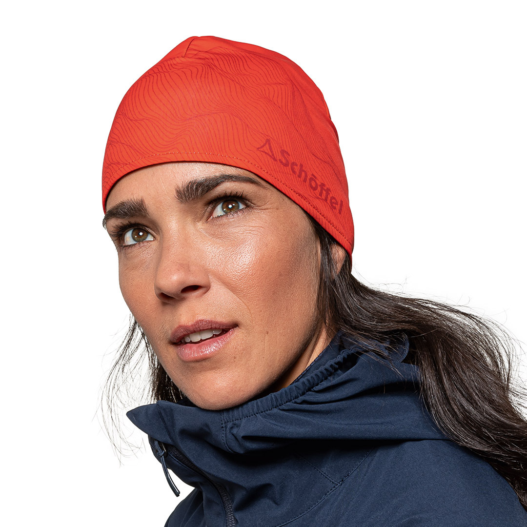 【Schoffel】 保暖透氣多功能帽 / 1SL20-23454-蕃茄紅