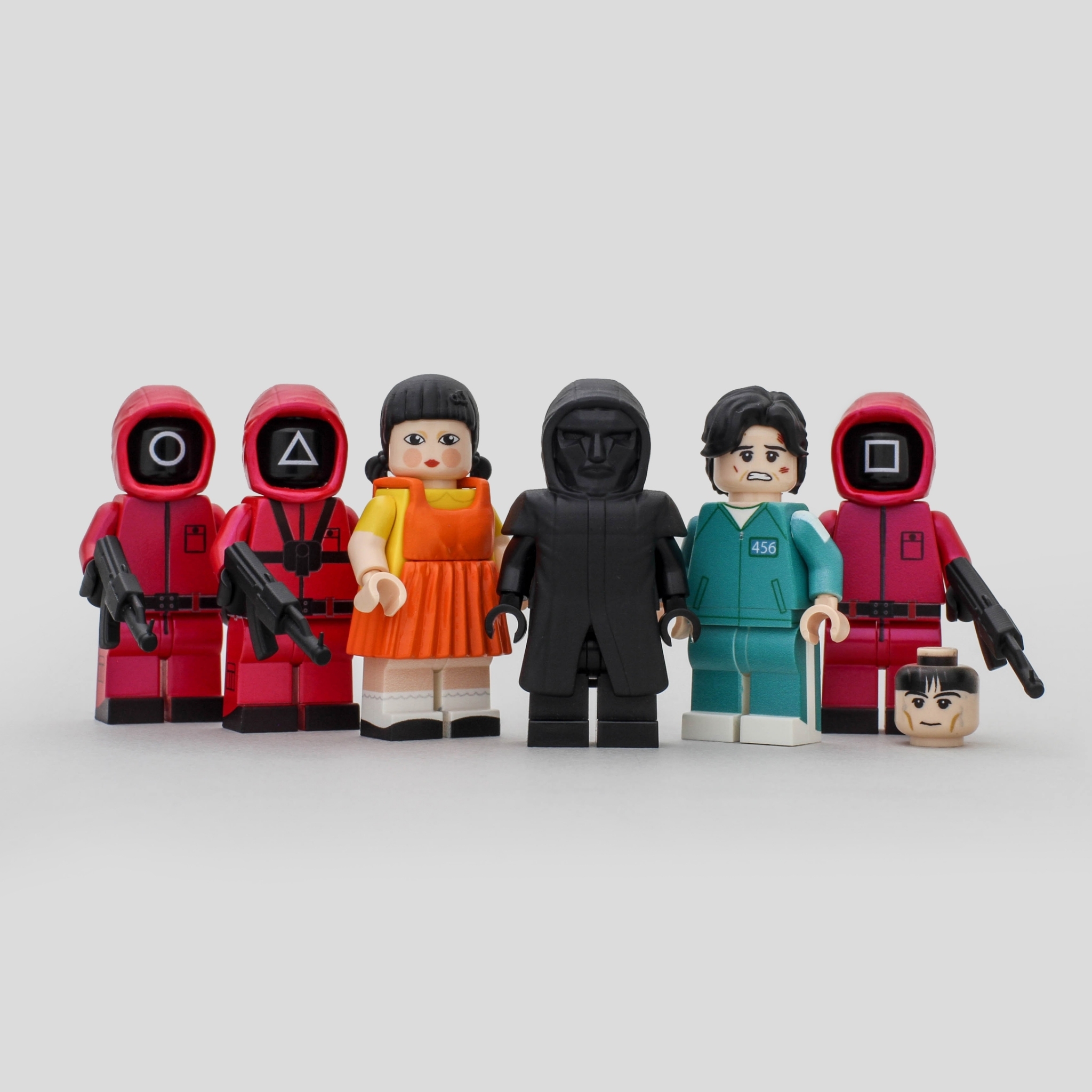 [LEQO] 《魷魚遊戲》士兵