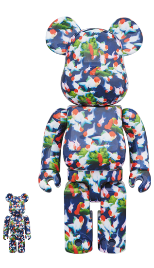 Bearbrick 100%+400% Mika Ninagawa GOLDFISH
