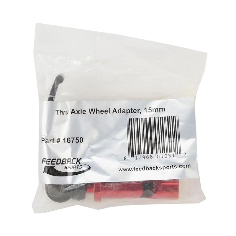Feedback Sports 15x100mm Thru Axle Adapter #16750