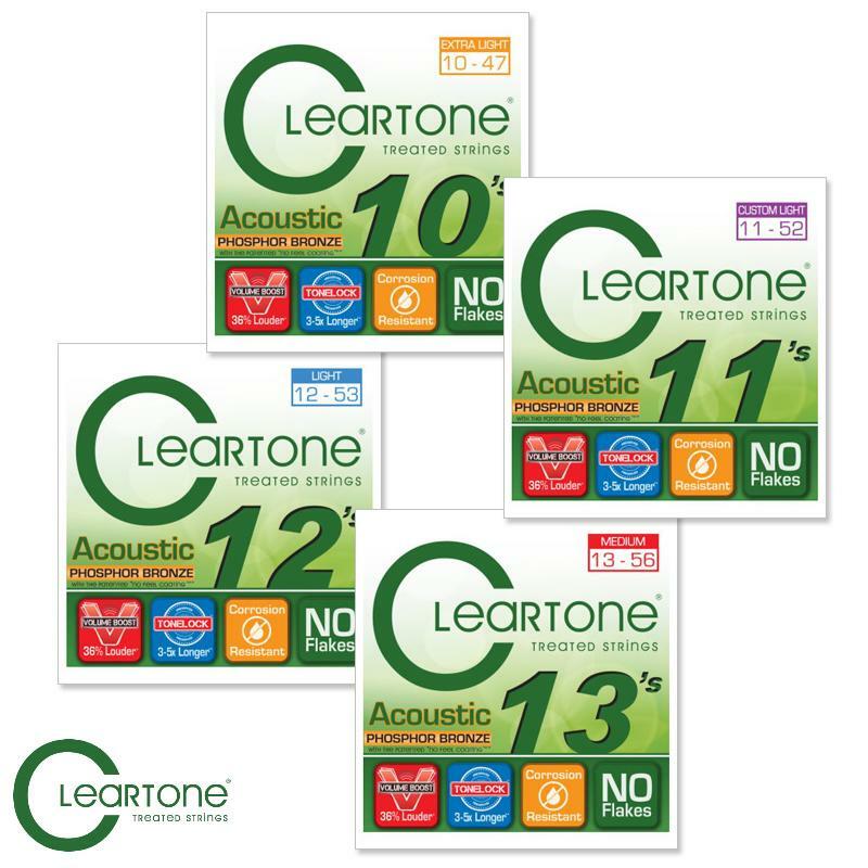 民謠吉他弦 ClearTone 美國製 塗層弦 磷青銅 吉他弦 CTXA-PH