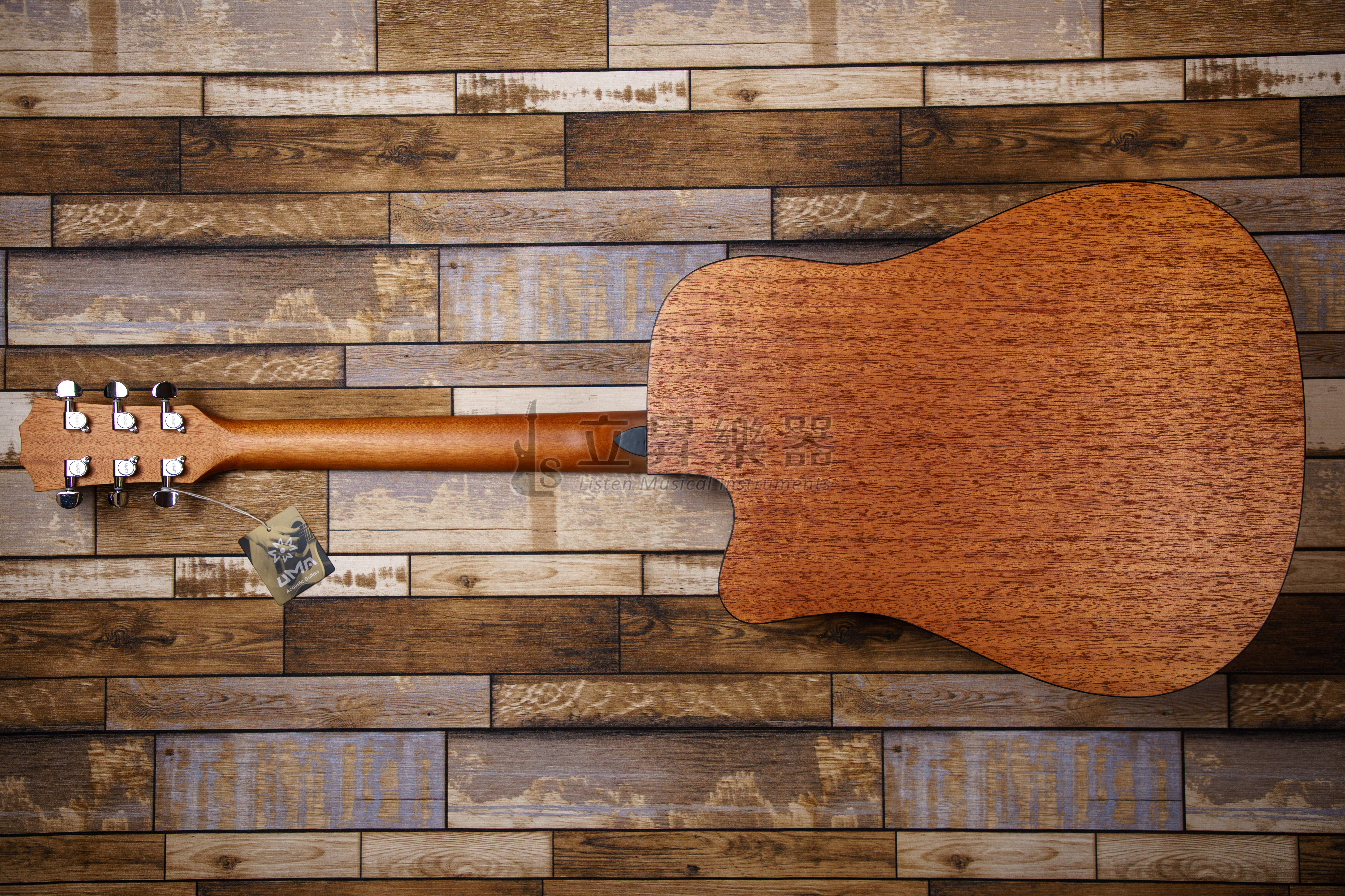 UMA UMA D-15 雲杉面板 桃花心側背板 缺角 41吋 合板 附原廠灰色厚袋 D15 UMA15 入門首選 第 6 張圖片｜三峽配件 / 週邊